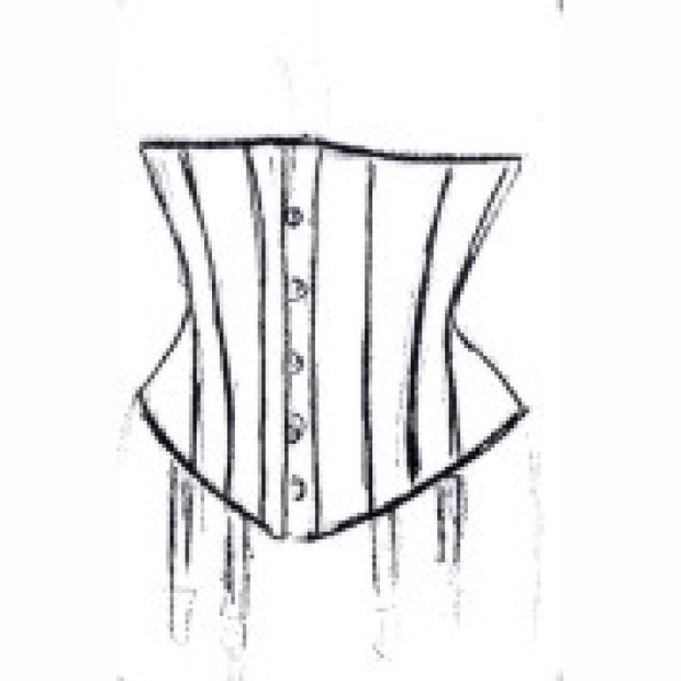 Korsett Extravagant Samt Gr�n Gr.32  