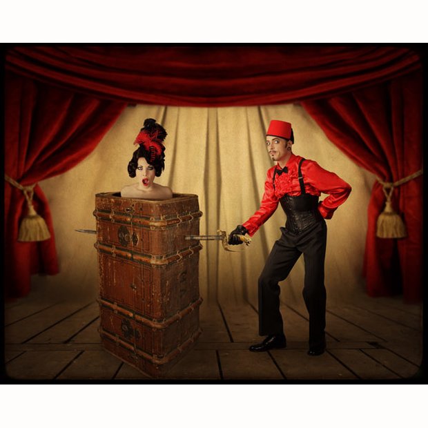 Korsett Extravagant  Leder Schwarz Gr.32  